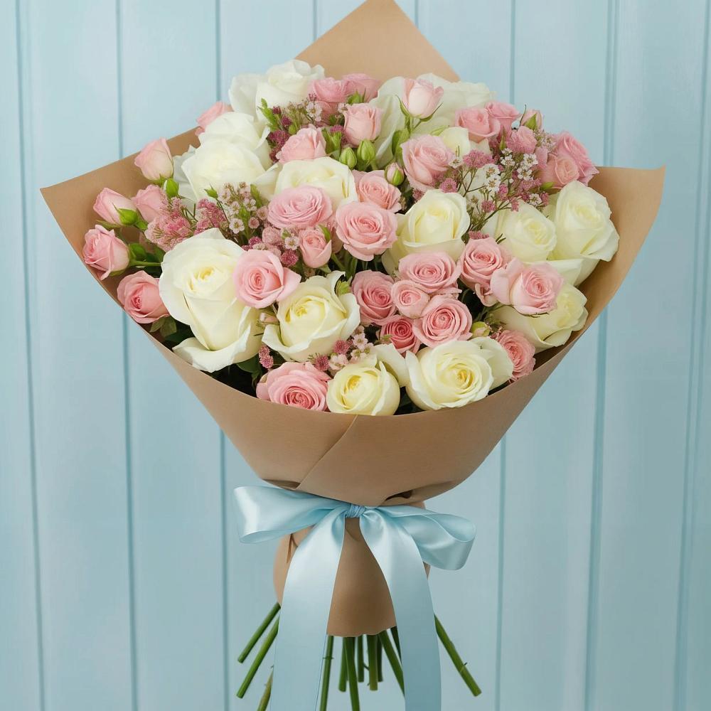 Букет цветов из: Розы в Аксиньино