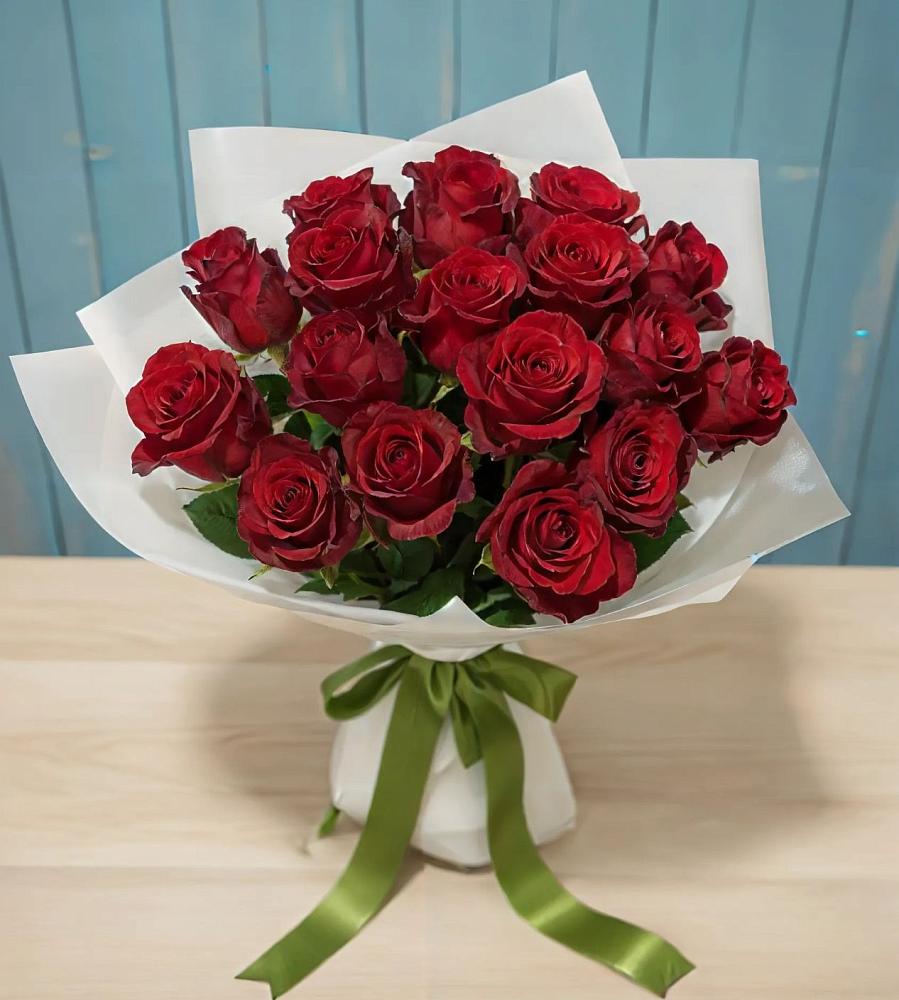 Букет Красные розы в Аксиньино