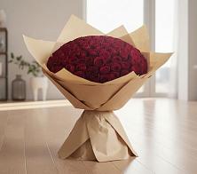Букет 101 Красная роза в Аксиньино