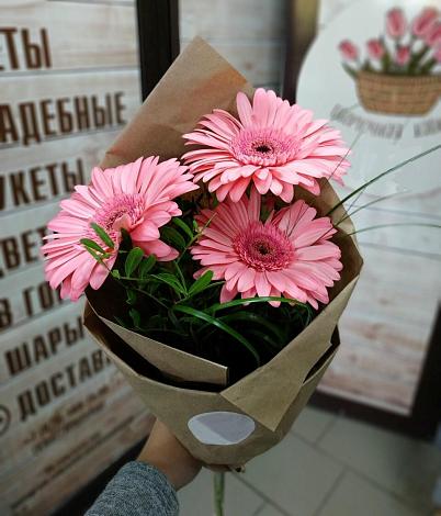 Букет цветов из: Герберы в Аксиньино