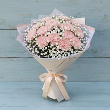 Букет цветов из:  Гвоздики в Аксиньино