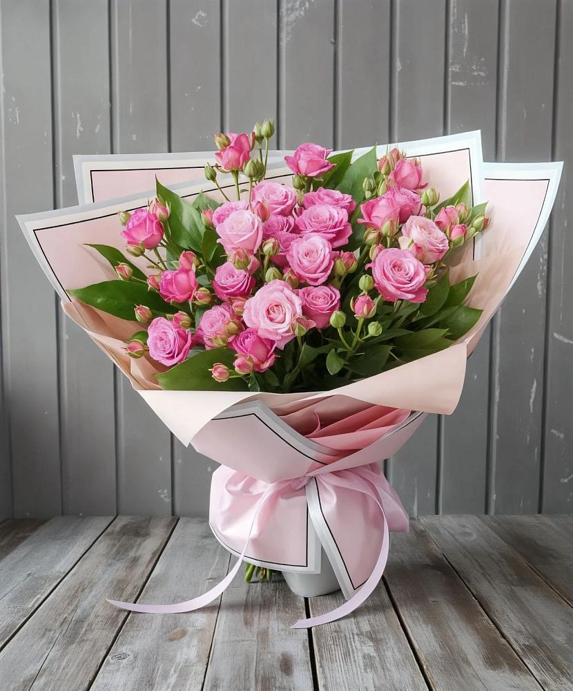 Букет Розовый кустик в Аксиньино