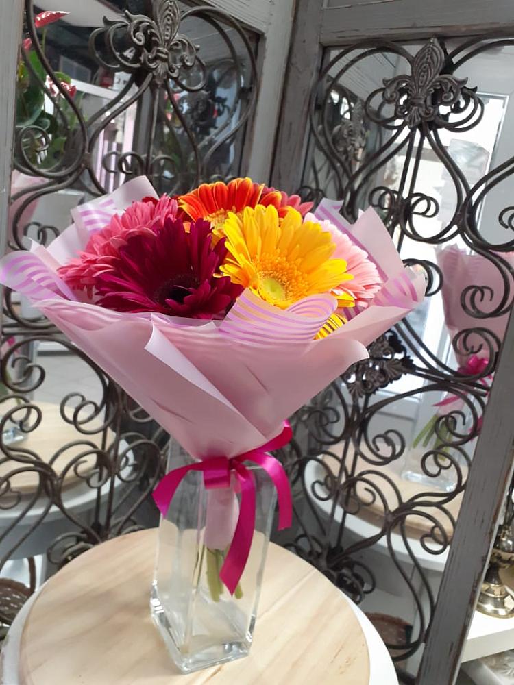 Букет цветов из: Герберы в Аксиньино