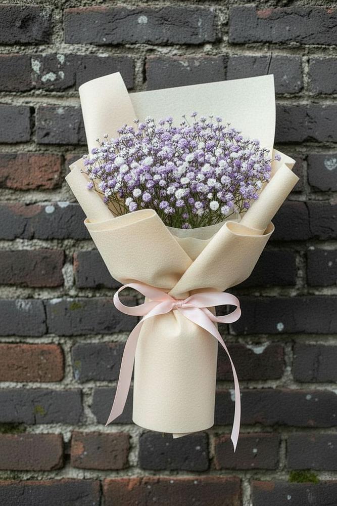 Букет цветов из: Гипсофила в Аксиньино