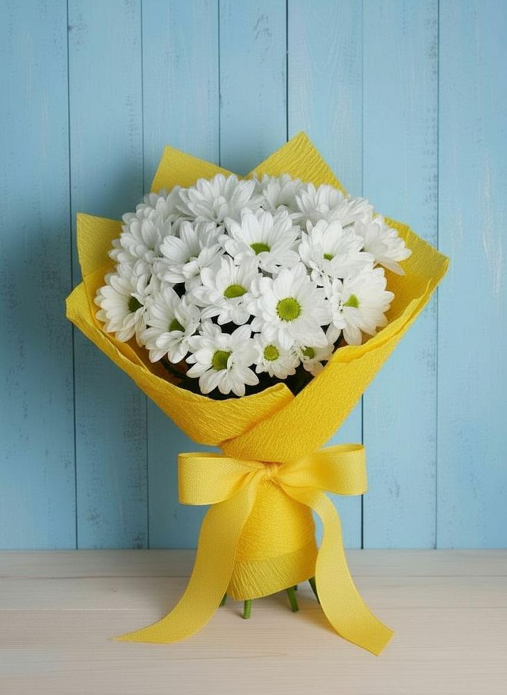 Букет цветов из: Хризантемы в Аксиньино