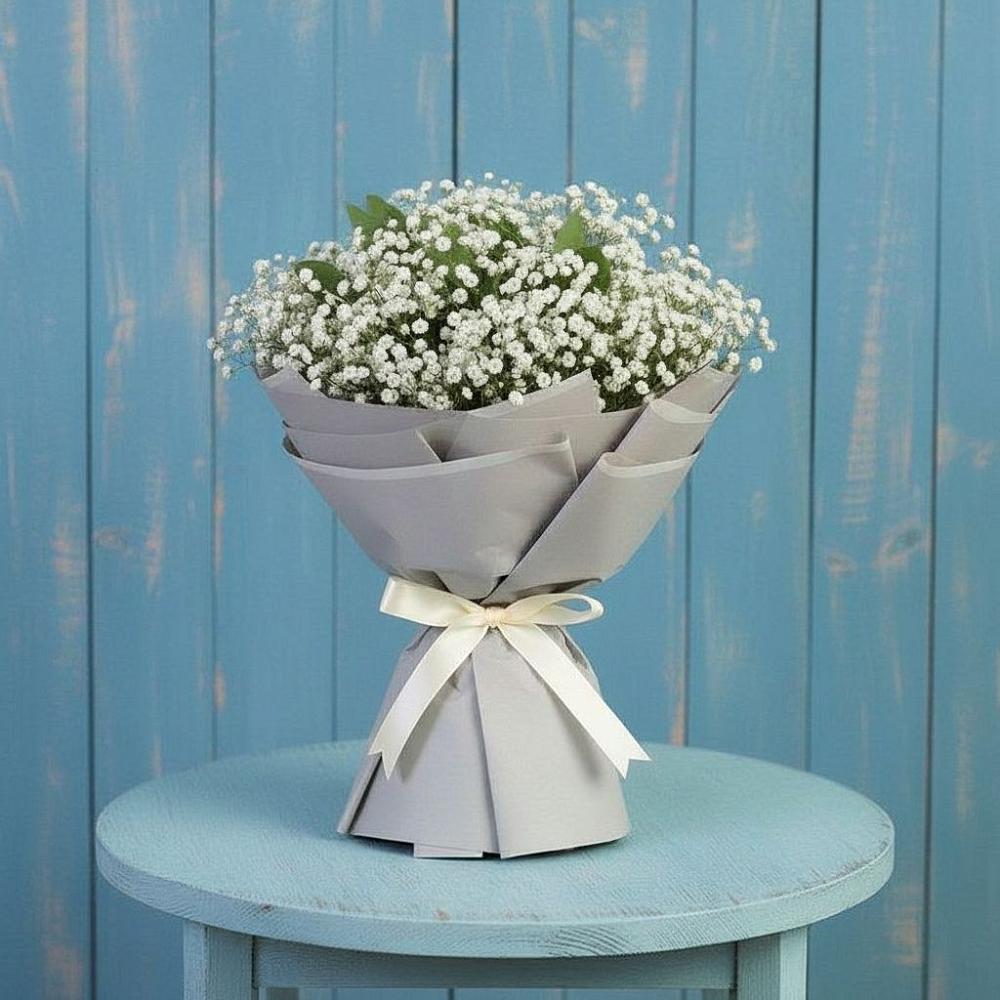 Букет цветов из: Гипсофила в Аксиньино