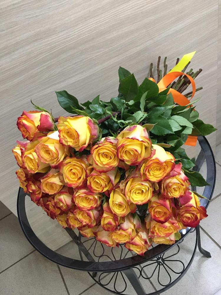 Букет Желтые розы в Аксиньино