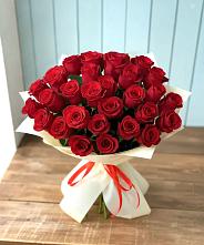 Букет 29 Красных роз в Аксиньино