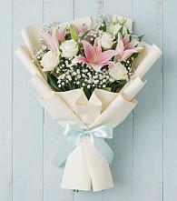 Букет цветов из:  Лилии #REPLACE_PRED# Аксиньино